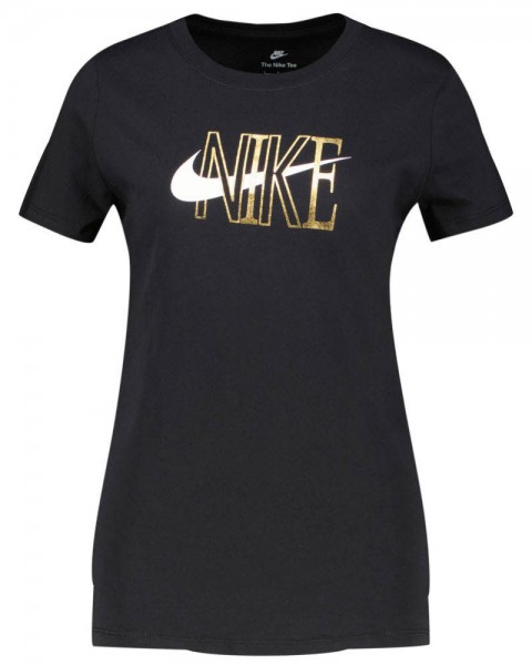 Nike Damen T-Shirt SHINE,BLACK