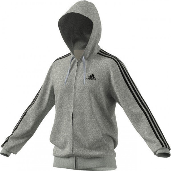 adidas French Terry 3-Streifen Kapuzenjack - Bild 1